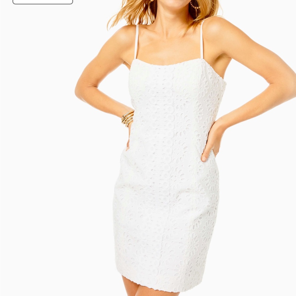 Lilly Pulitzer eyelet shelli dress
